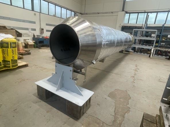 Fabrication of stainless steel chimney